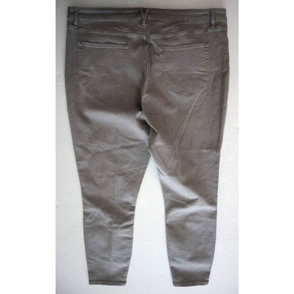 Vineyard Vines Women's Sz 36 Anchor Gray Jamie High-Rise Garment-Dyed Jeans - Picture 2 of 13